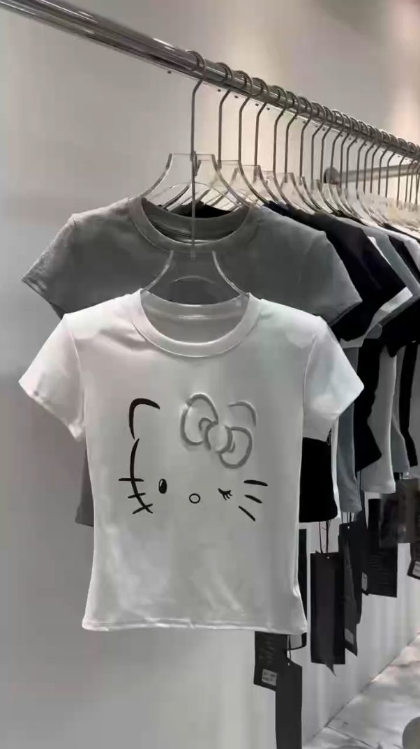 正肩收腰T