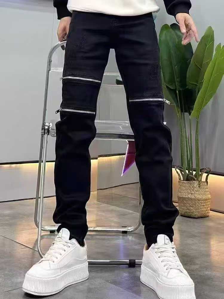 潮牌男装牛仔裤