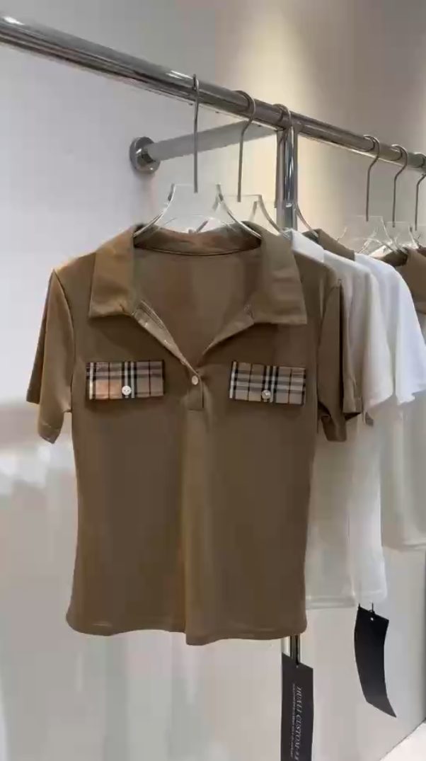 老钱风韩系Polo短袖