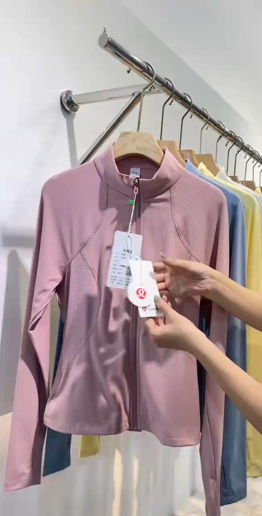 lulu露露Defina品牌、冰丝防晒衣➕送测试卡,修身瑜伽服、健身紧 立领2个款,连帽2个款